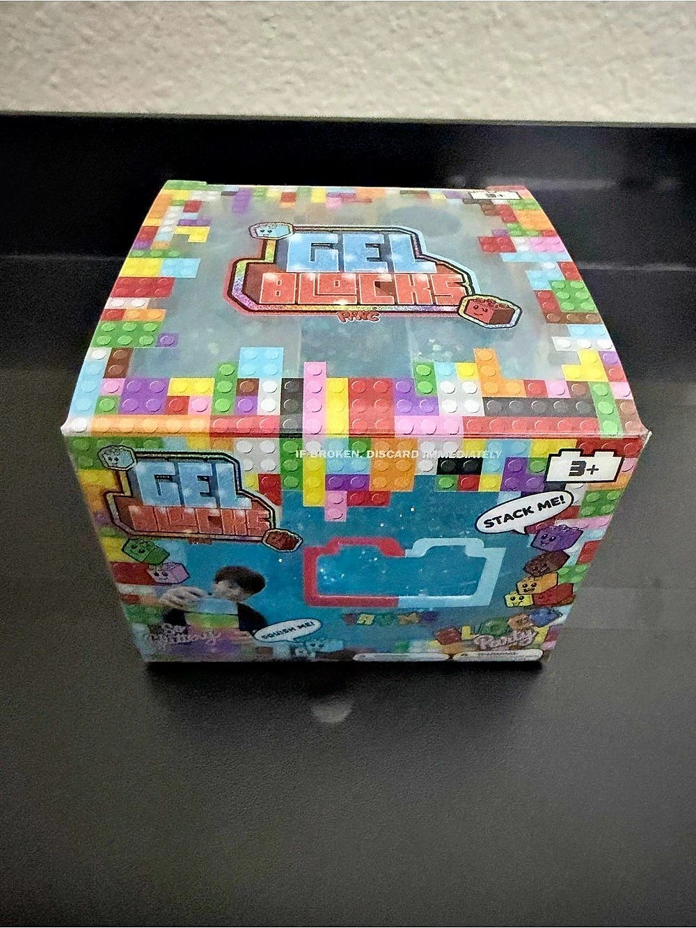 Squishy Jelly Gel Blocks in Blue